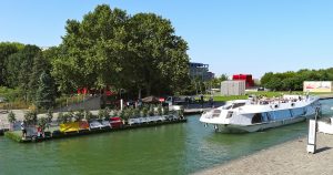 Projet pont flottant mobile éphémère Ile de France La Villette